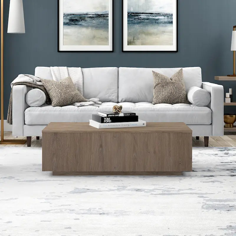 Table basse rectangulaire Reyes 48 de large - 47,5 de large
