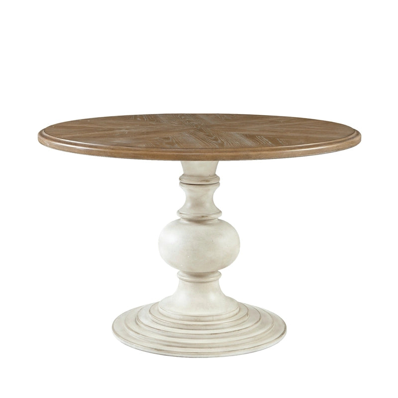 Table de salle à manger ronde à piédestal Madison Park Hemlock 46