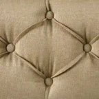 Lit de jour contemporain Exodel double capitonné avec lit gigogne par Furniture of America