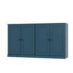 Buffet 100 % bois massif avec portes en verre ou en bois massif de Palace Imports - 64 x 35,75