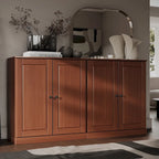Buffet 100 % bois massif avec portes en verre ou en bois massif de Palace Imports - 64 x 35,75