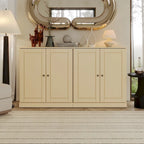 Buffet 100 % bois massif avec portes en verre ou en bois massif de Palace Imports - 64 x 35,75