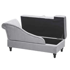 Chaise longue d'intérieur, canapé inclinable rembourré pour salon et chambre à coucher