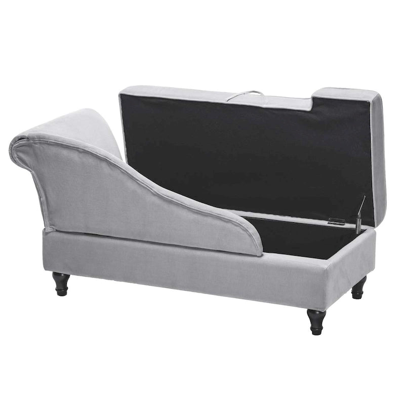 Chaise longue d'intérieur, canapé inclinable rembourré pour salon et chambre à coucher