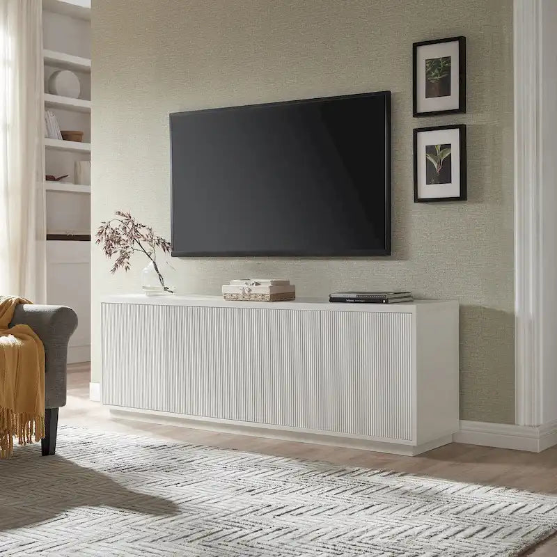 Meuble TV rectangulaire Hanson pour téléviseurs jusqu'à 75 pouces