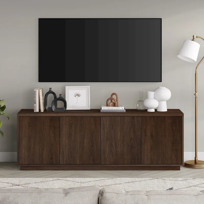 Meuble TV rectangulaire Hanson pour téléviseurs jusqu'à 75 pouces