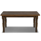 Table de salle à manger en bois massif Grain Wood Furniture Valerie de 63 pouces