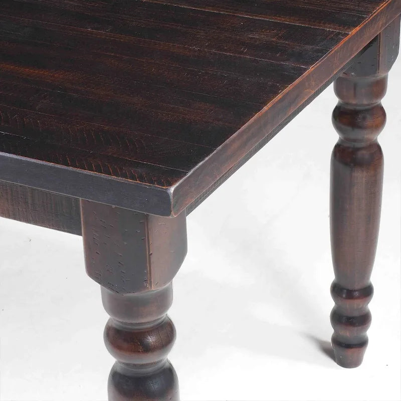 Table de salle à manger en bois massif Grain Wood Furniture Valerie de 63 pouces