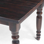 Table de salle à manger en bois massif Grain Wood Furniture Valerie de 63 pouces