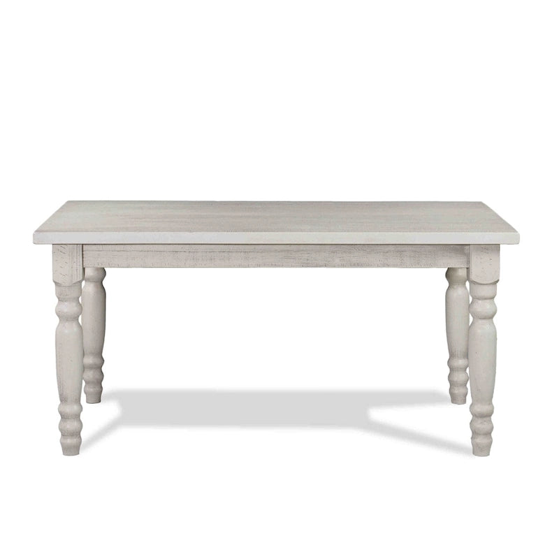 Table de salle à manger en bois massif Grain Wood Furniture Valerie de 63 pouces