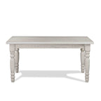 Table de salle à manger en bois massif Grain Wood Furniture Valerie de 63 pouces