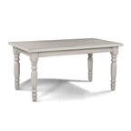 Table de salle à manger en bois massif Grain Wood Furniture Valerie de 63 pouces