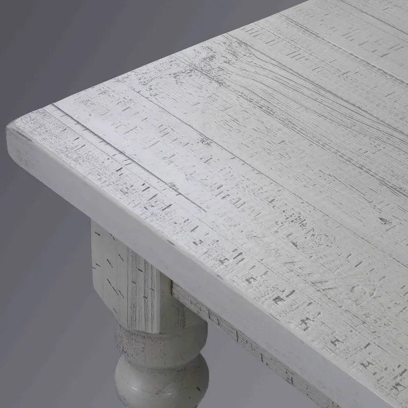 Table de salle à manger en bois massif Grain Wood Furniture Valerie de 63 pouces
