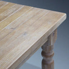 Table de salle à manger en bois massif Grain Wood Furniture Valerie de 63 pouces