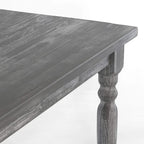 Table de salle à manger en bois massif Grain Wood Furniture Valerie de 63 pouces