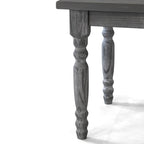 Table de salle à manger en bois massif Grain Wood Furniture Valerie de 63 pouces