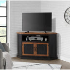 Meuble TV d'angle rustique en bois massif de 50 pouces The Gray Barn Danebury