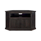 Meuble TV d'angle rustique en bois massif de 50 pouces The Gray Barn Danebury