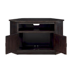 Meuble TV d'angle rustique en bois massif de 50 pouces The Gray Barn Danebury