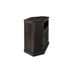 Meuble TV d'angle rustique en bois massif de 50 pouces The Gray Barn Danebury