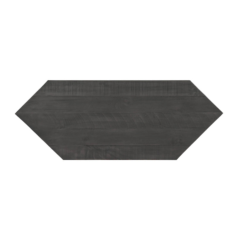 Meuble TV d'angle rustique en bois massif de 50 pouces The Gray Barn Danebury