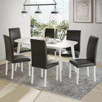 Ensemble de salle à manger moderne et élégant 7 pièces CraftPorch