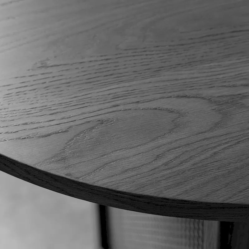 Table de salle à manger ovale Wooakway en bois massif de 170 cm (67 pouces) pour 6 à 8 personnes, style nordique