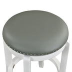 Cordova Black Swivel Counter Height Bar Stool