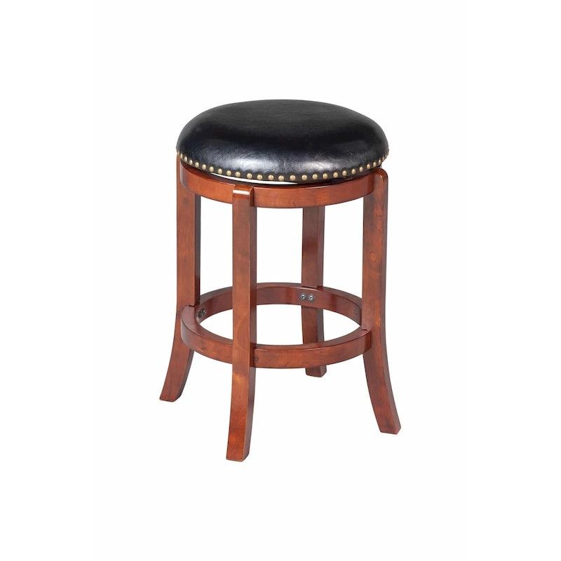 Tabouret de bar pivotant Cordova noir
