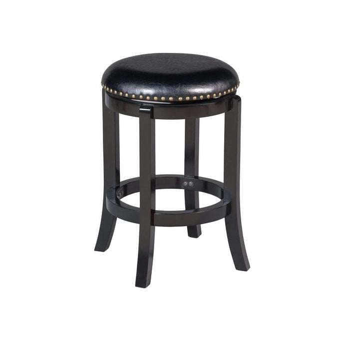 Tabouret de bar pivotant Cordova noir