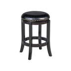 Tabouret de bar pivotant Cordova noir