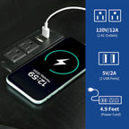 Meuble TV d'angle style ferme, console multimédia pour téléviseurs jusqu'à 55 pouces avec prise électrique