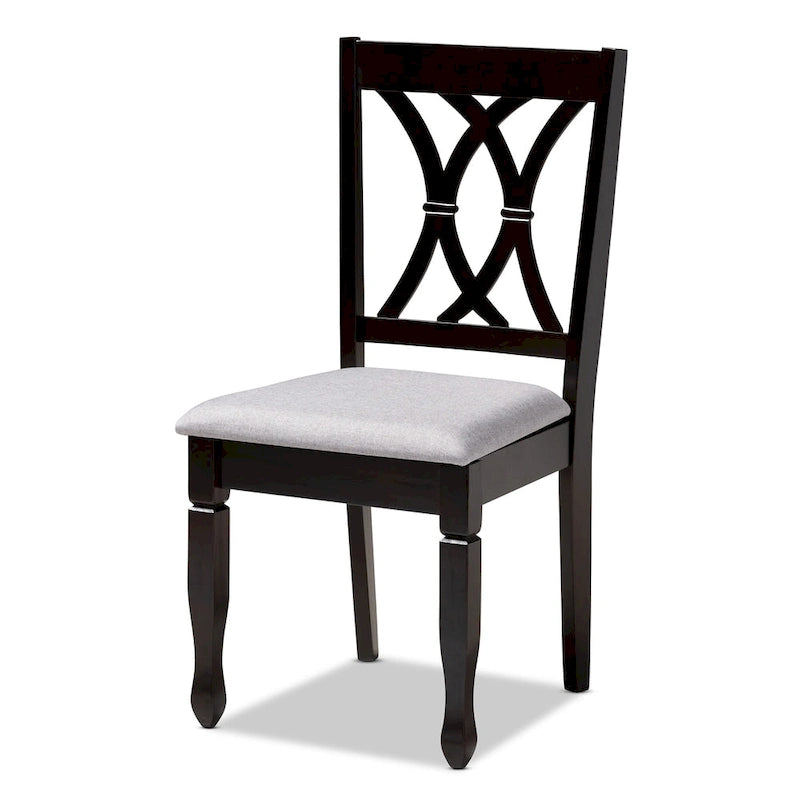 Ensemble de 4 chaises de salle à manger modernes et contemporaines