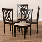 Ensemble de 4 chaises de salle à manger modernes et contemporaines