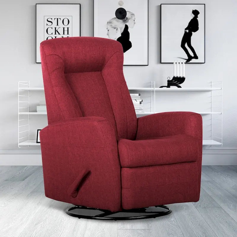 Fauteuil inclinable à bascule, fauteuil inclinable pivotant, fauteuil d'appoint