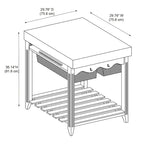 Île Trinity Butcher Block