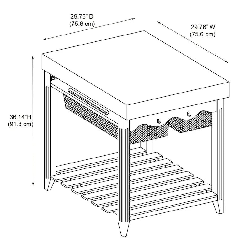 Île Trinity Butcher Block
