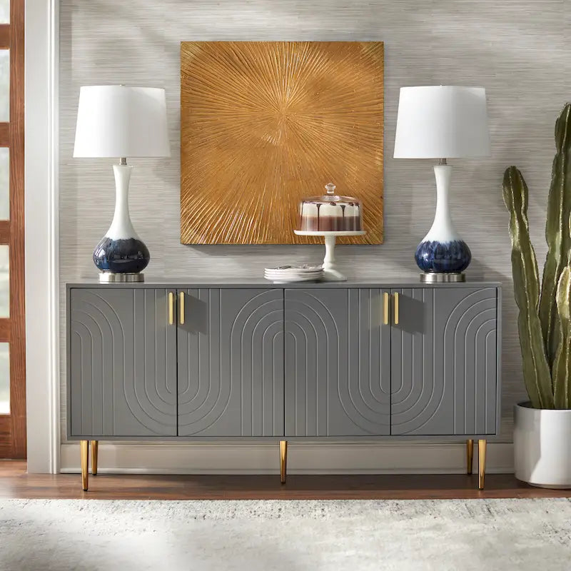 Buffet/buffet quatre portes Lifestorey Tabaria style Mid-Century
