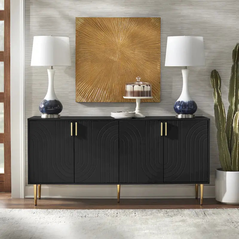 Buffet/buffet quatre portes Lifestorey Tabaria style Mid-Century