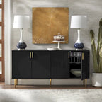 Buffet/buffet quatre portes Lifestorey Tabaria style Mid-Century