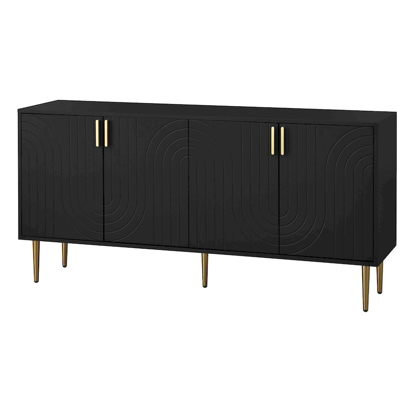 Buffet/buffet quatre portes Lifestorey Tabaria style Mid-Century