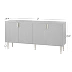 Buffet/buffet quatre portes Lifestorey Tabaria style Mid-Century