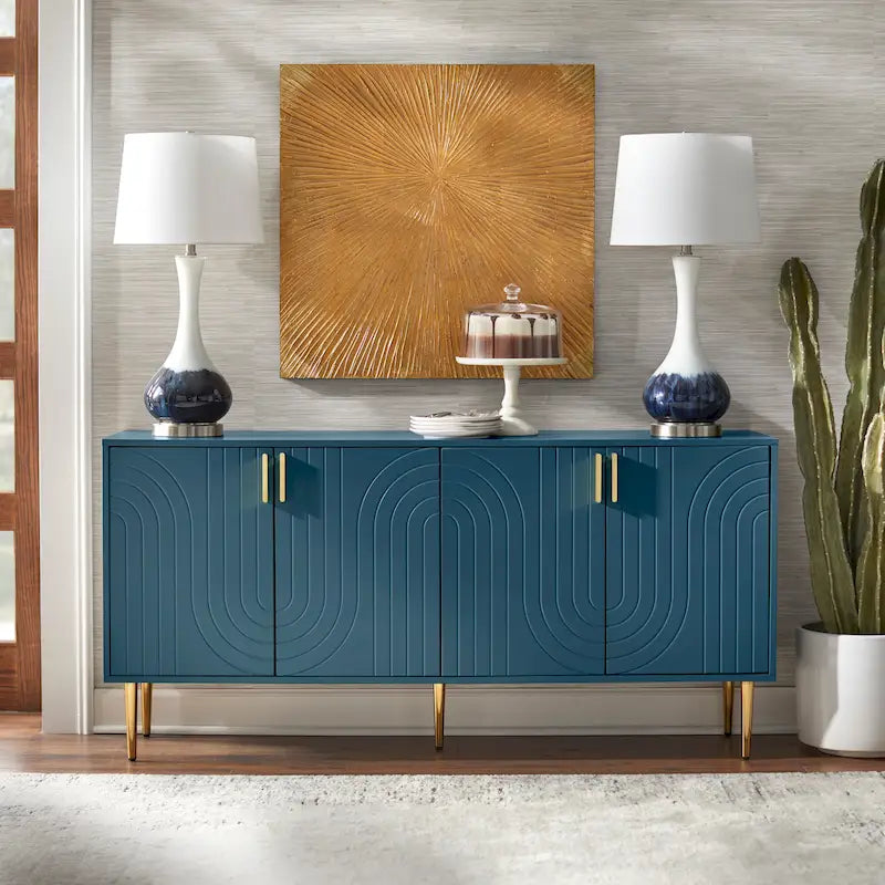 Buffet/buffet quatre portes Lifestorey Tabaria style Mid-Century