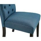 Ensemble de salle à manger 7 pièces Roundhill Furniture Leviton en bois foncé avec pieds tournés