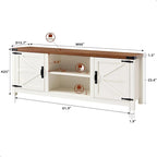 Meuble TV de style campagnard, console TV, centre multimédia