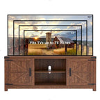 Meuble TV de style campagnard, console TV, centre multimédia