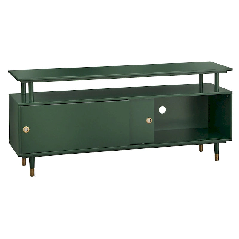 Meuble TV en bois Margo de style moderne du milieu du siècle de Simple Living
