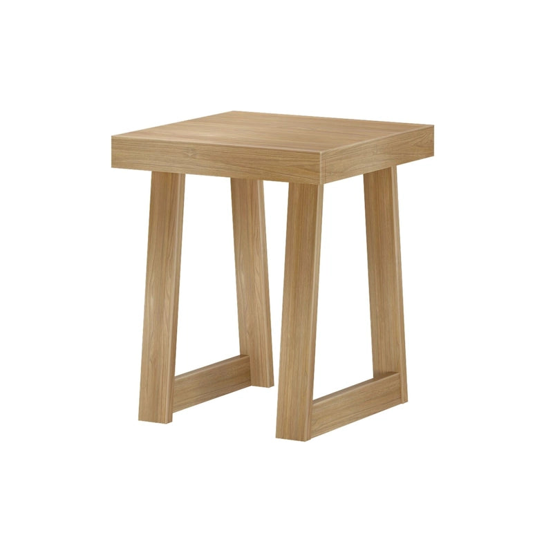 Table d'appoint carrée classique Plank and Beam - 20,25