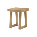 Table d'appoint carrée classique Plank and Beam - 20,25
