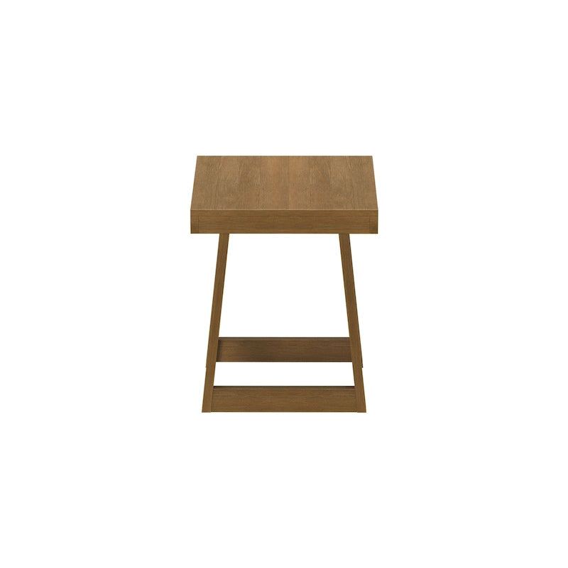 Table d'appoint carrée classique Plank and Beam - 20,25